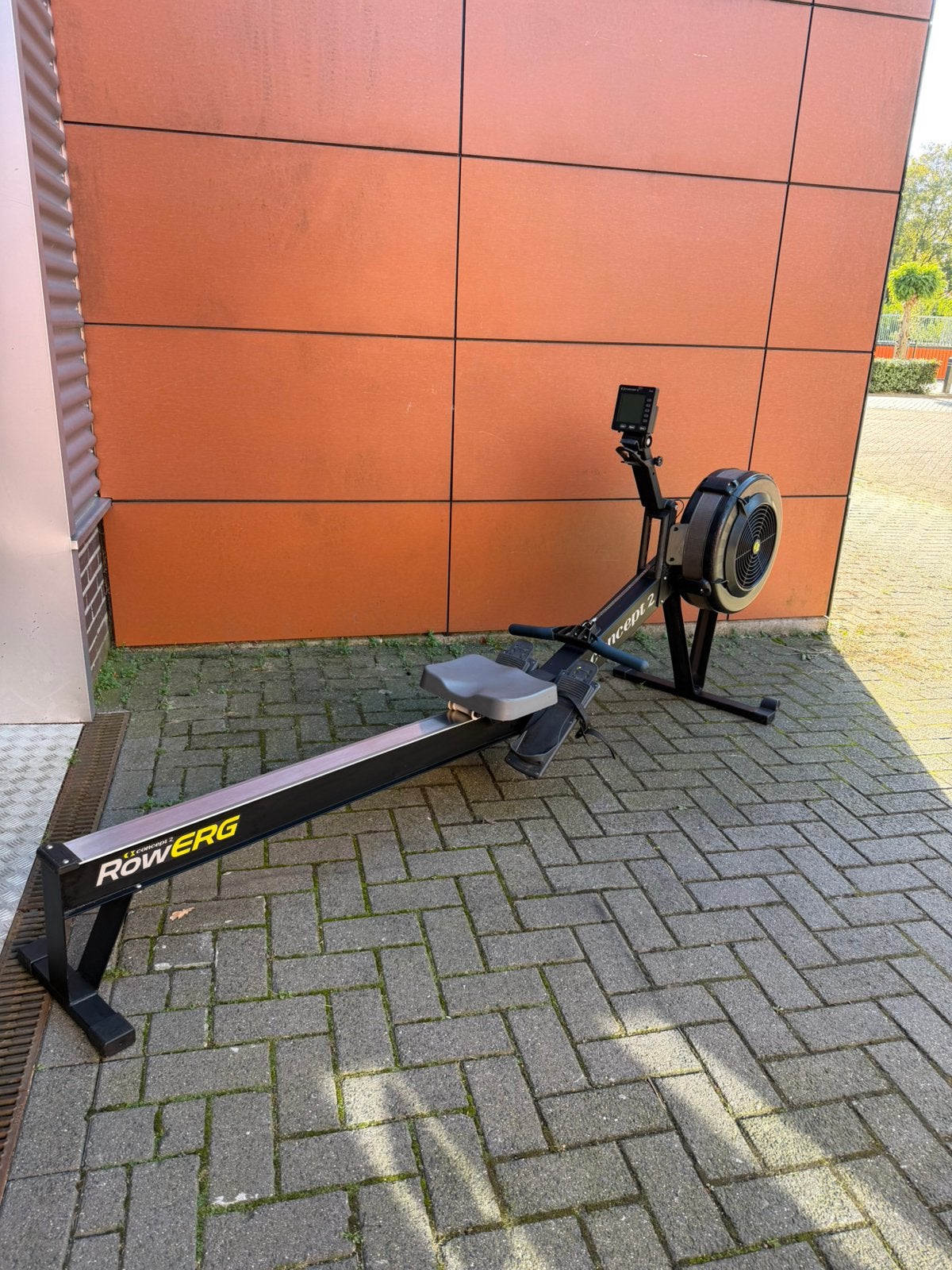 Zwarte Concept 2 Roeitrainer Model D Met Pm5 Scherm