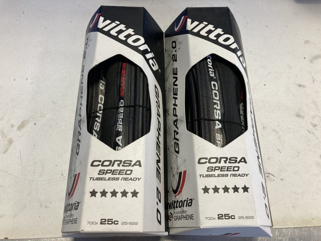 Vittoria Corsa Speed Tubeless Ready 25mm, Overige merken, Band, Nieuw, Racefiets