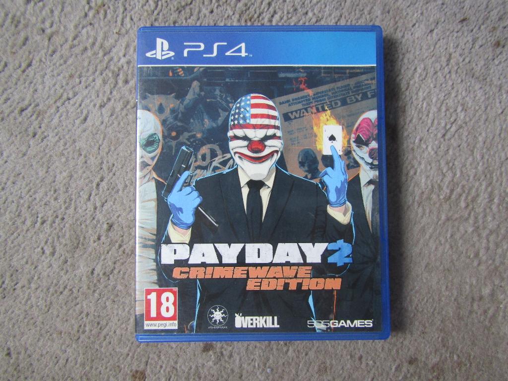 Playstation 4 spel: Payday crimewave edition, Spelcomputers en Games, Games | Sony PlayStation 4, Avontuur en Actie, Gebruikt