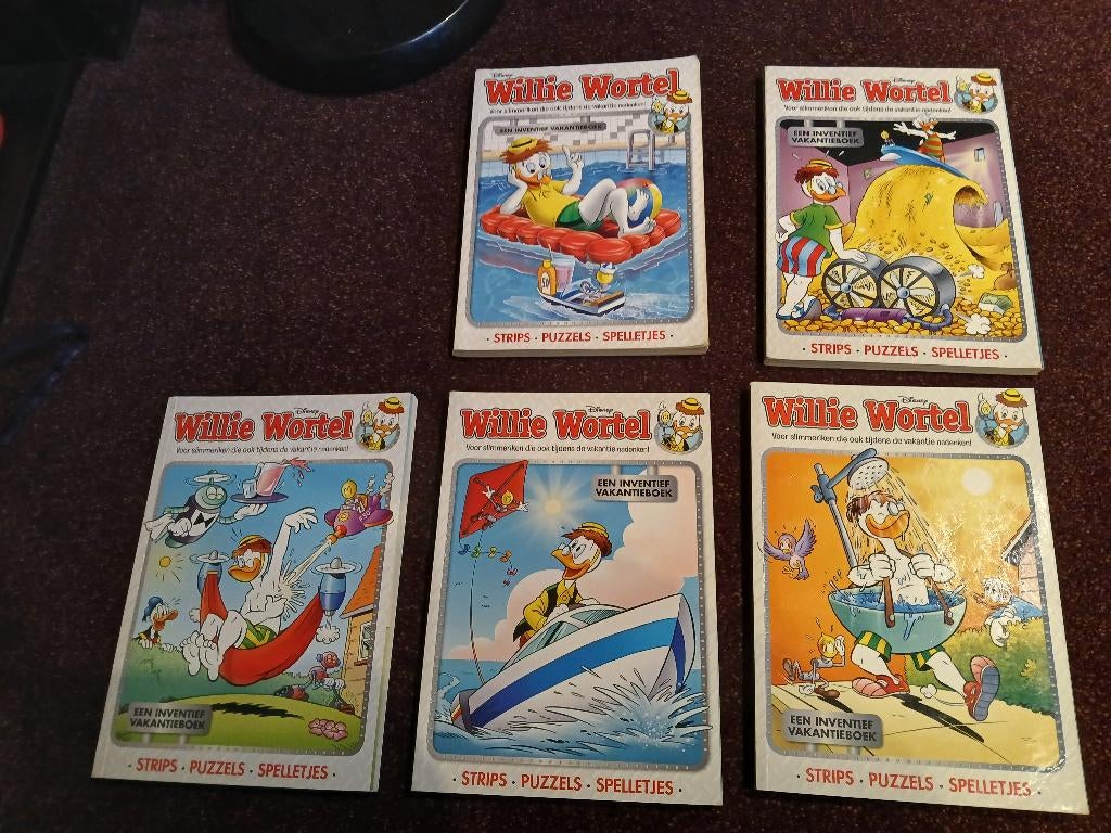 Disney Willie Wortel Vakantieboeken, Boeken, Eén stripboek, Ophalen of Verzenden, Zo goed als nieuw