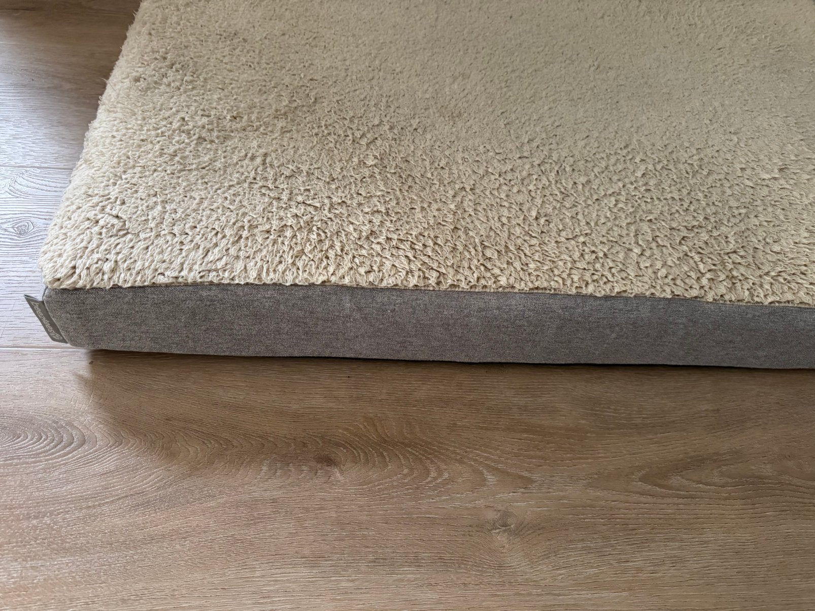 Hondenkussen ortopedisch Beeztees ZIRA 100x70 cm, beige, Ophalen of Verzenden, Zo goed als nieuw, Overige