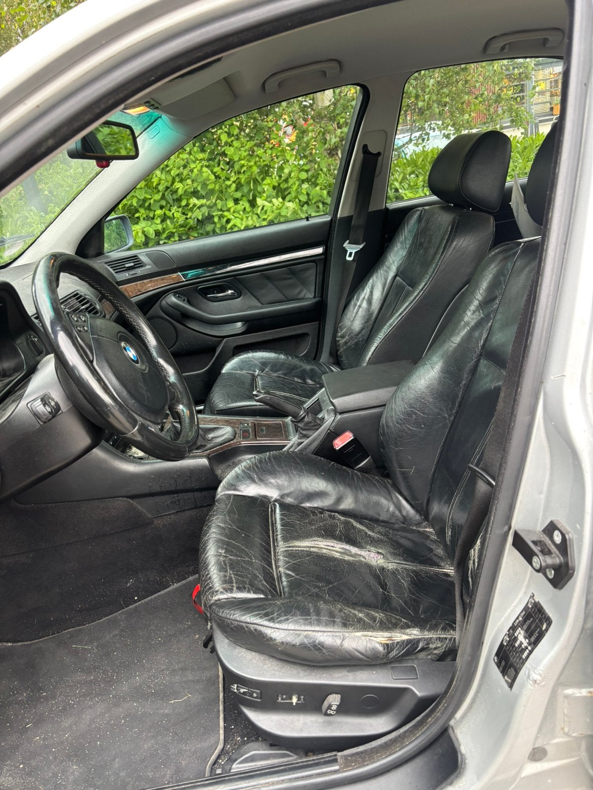Bmw e39 sedan zwart electrisch sport interieur met beeldsche, Ophalen, Nieuw, BMW