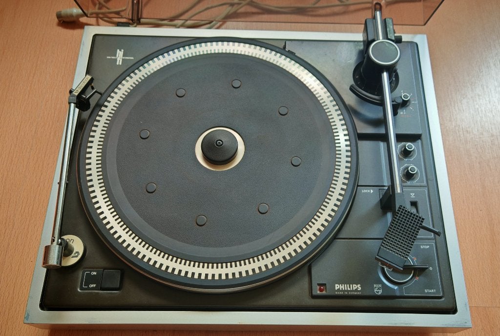 Philips Automatic 406 platenspeler, Ophalen, Philips, Gebruikt, Automatisch