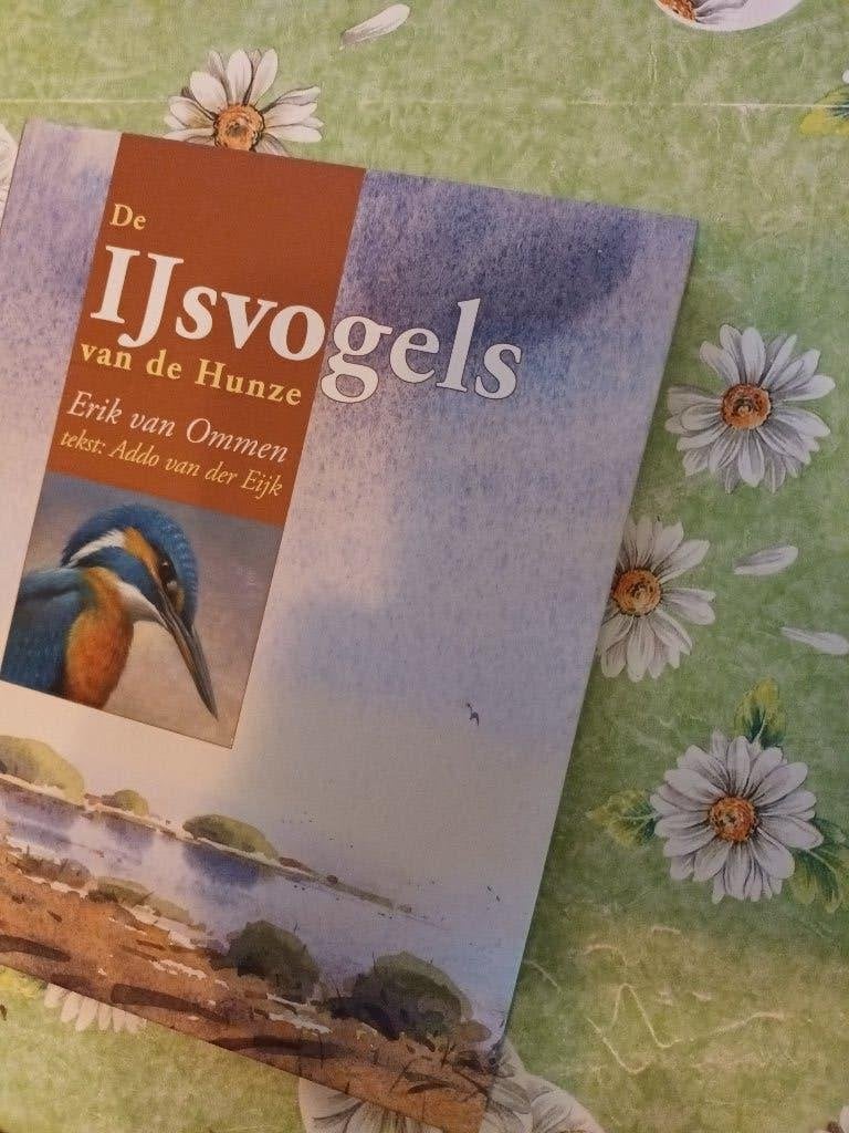 IJsvogels van de hunze  Erik van Ommen Vogels tekeningen, Ophalen of Verzenden, Zo goed als nieuw, Erik van Ommen, Addo van der Eijk