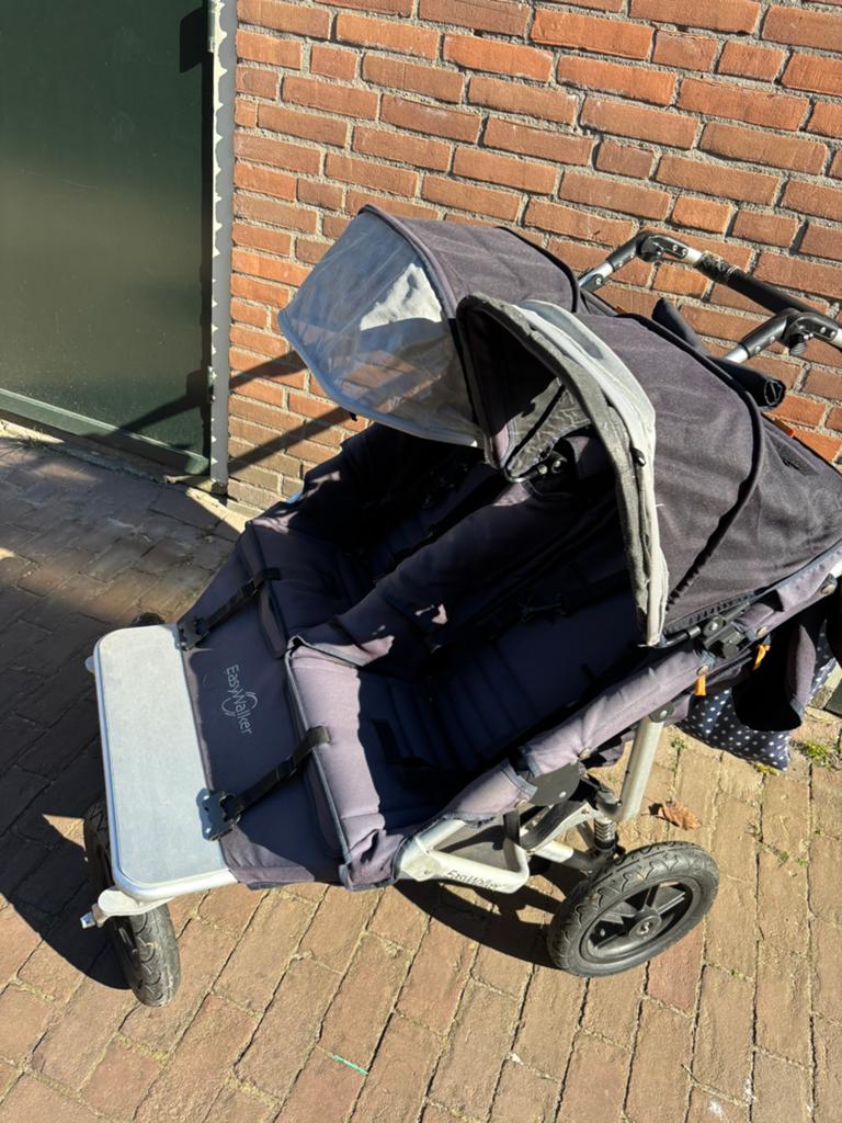 Tweelingwagen, Gebruikt, Luchtbanden, Combiwagen, Ophalen