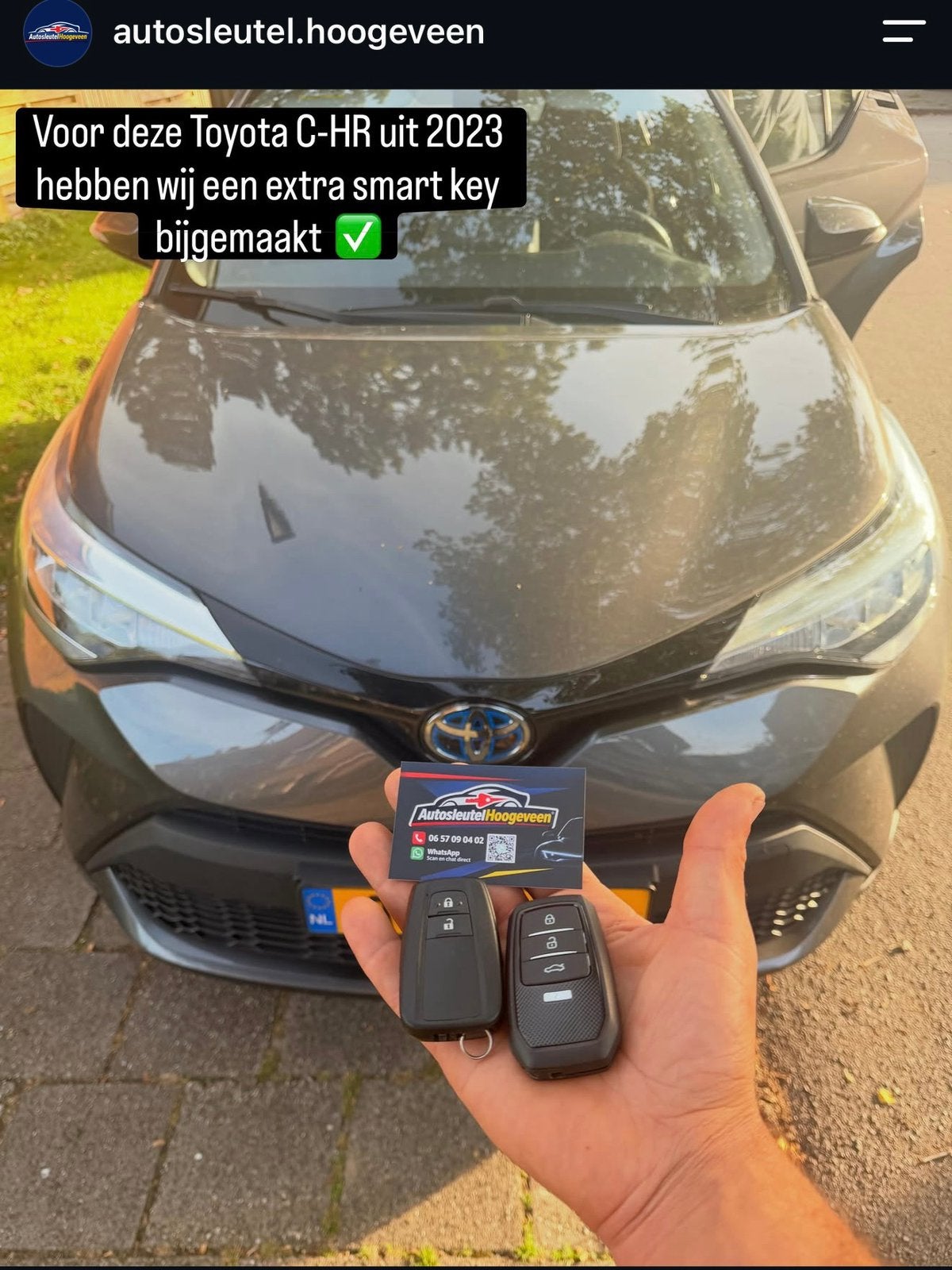 Toyota autosleutel bijmaken - Klaar terwijl u wacht, Nieuw, Info@autosleutelhoogeveen.nl, 7904 KJ, Ophalen