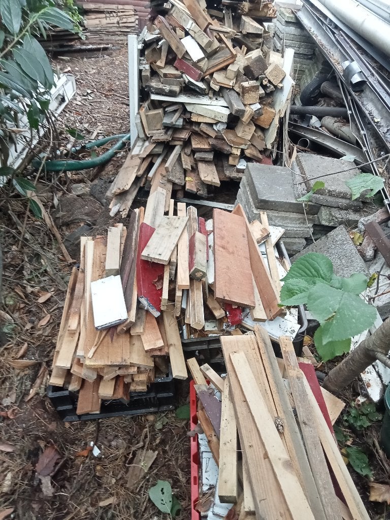 GRATIS HAARDHOUT STOOKHOUT KACHELHOUT, Tuin en Terras, 3 tot 6 m³, Ophalen