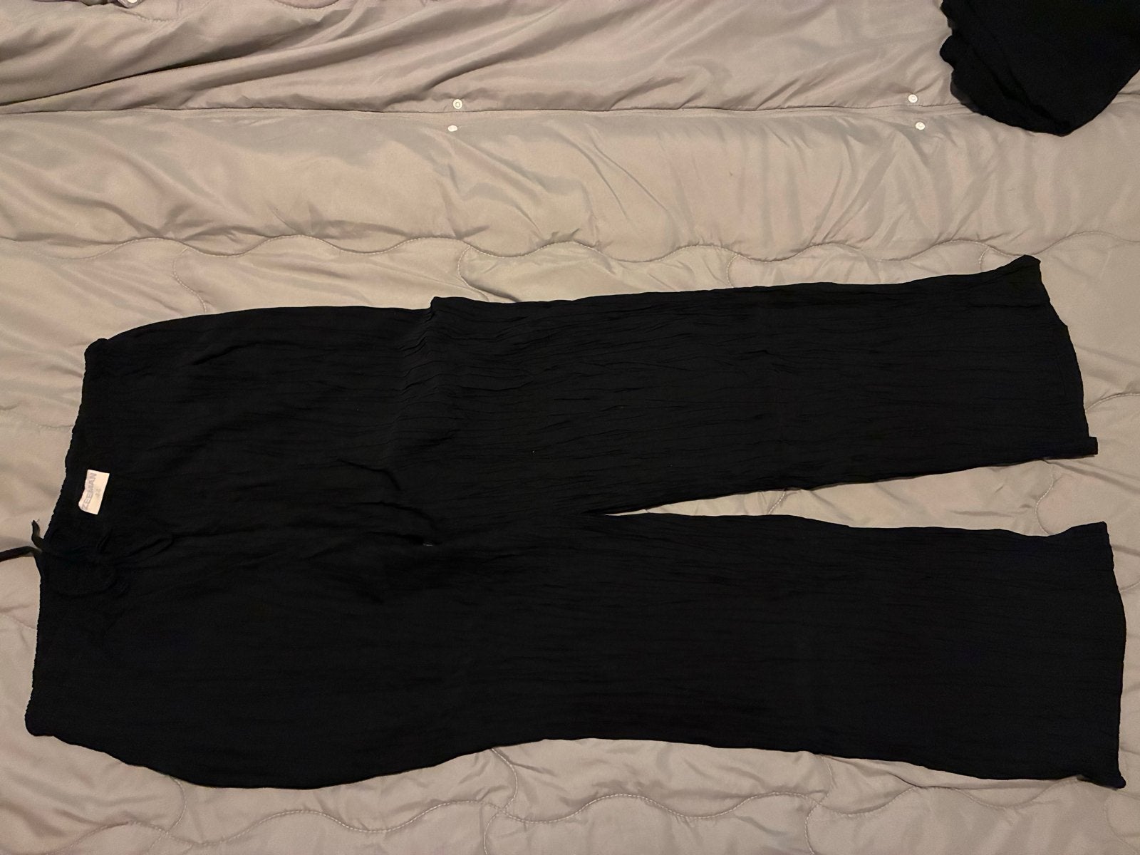 Zwarte broek maat 44 - Zeeman, Ophalen of Verzenden, Zo goed als nieuw, Maat 42/44 (L), Zwart