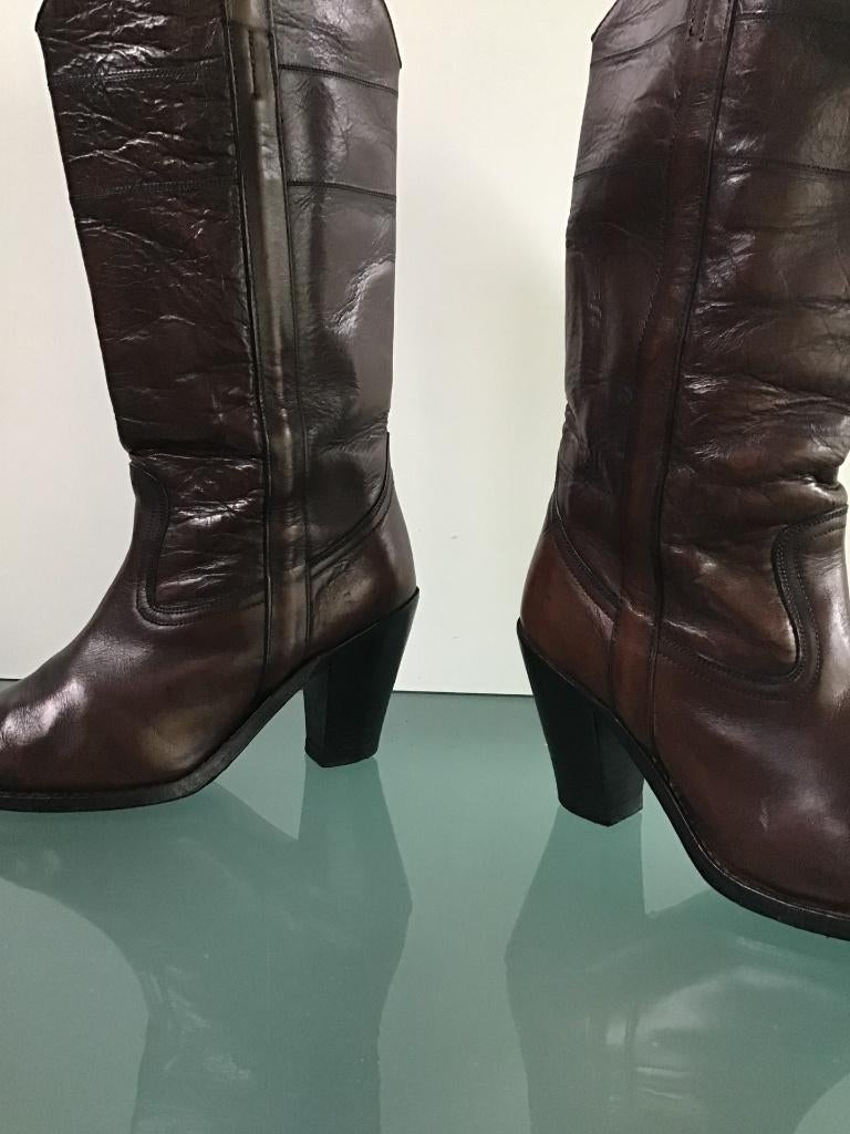 Sendra boots 38 bruin | Boho | Gratis verzenden, Bruin, Verzenden, Zo goed als nieuw, Hoge laarzen