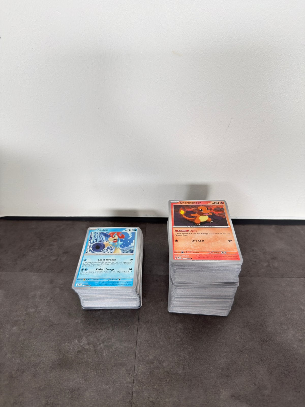Pokemon holo en reverse kaarten, Ophalen of Verzenden, Zo goed als nieuw, Meerdere kaarten