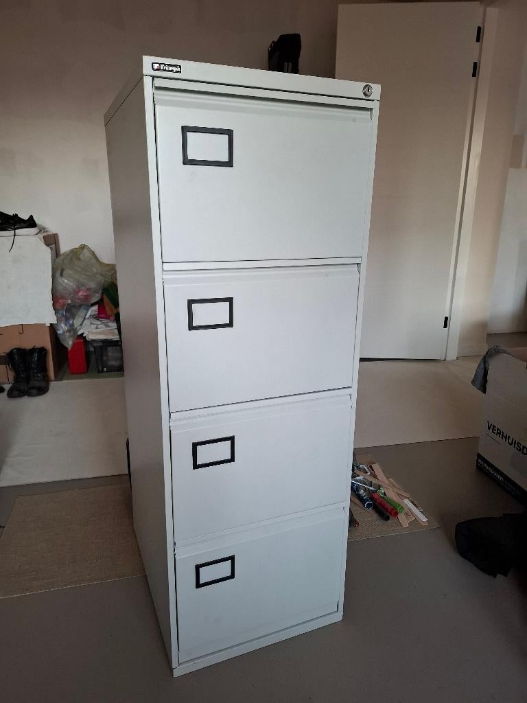 Metalen archiefkast, Ophalen, Minder dan 50 cm, 100 tot 150 cm, Zo goed als nieuw