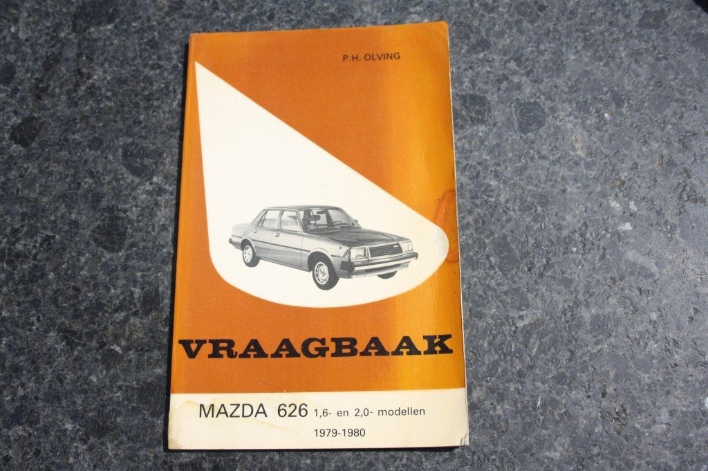 vraagbaak    MAZDA 626    1979 / 1980, Ophalen of Verzenden
