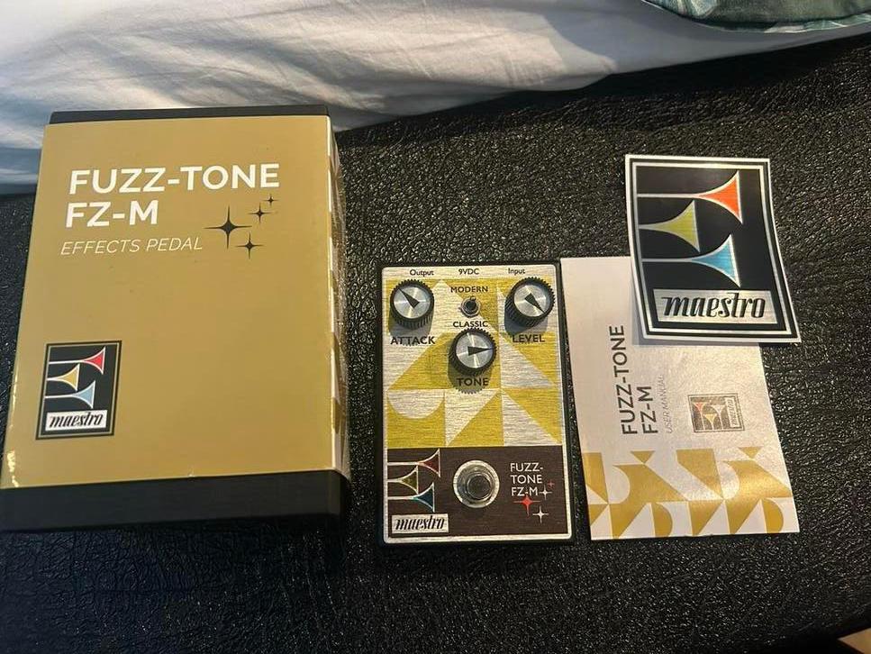 Maestro Fuzz-Tone FZ-M Gitaar Pedaal, Ophalen of Verzenden, Zo goed als nieuw, Distortion, Overdrive of Fuzz