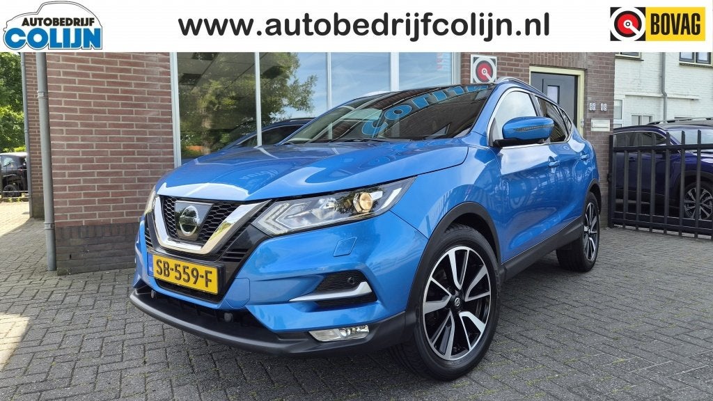 Nissan QASHQAI 1.2 Tekna, Pano, Trekhaak, 360 Camera, Auto's, Keurmerk '100% Onderhouden', Automatische klimaatregeling, Stof