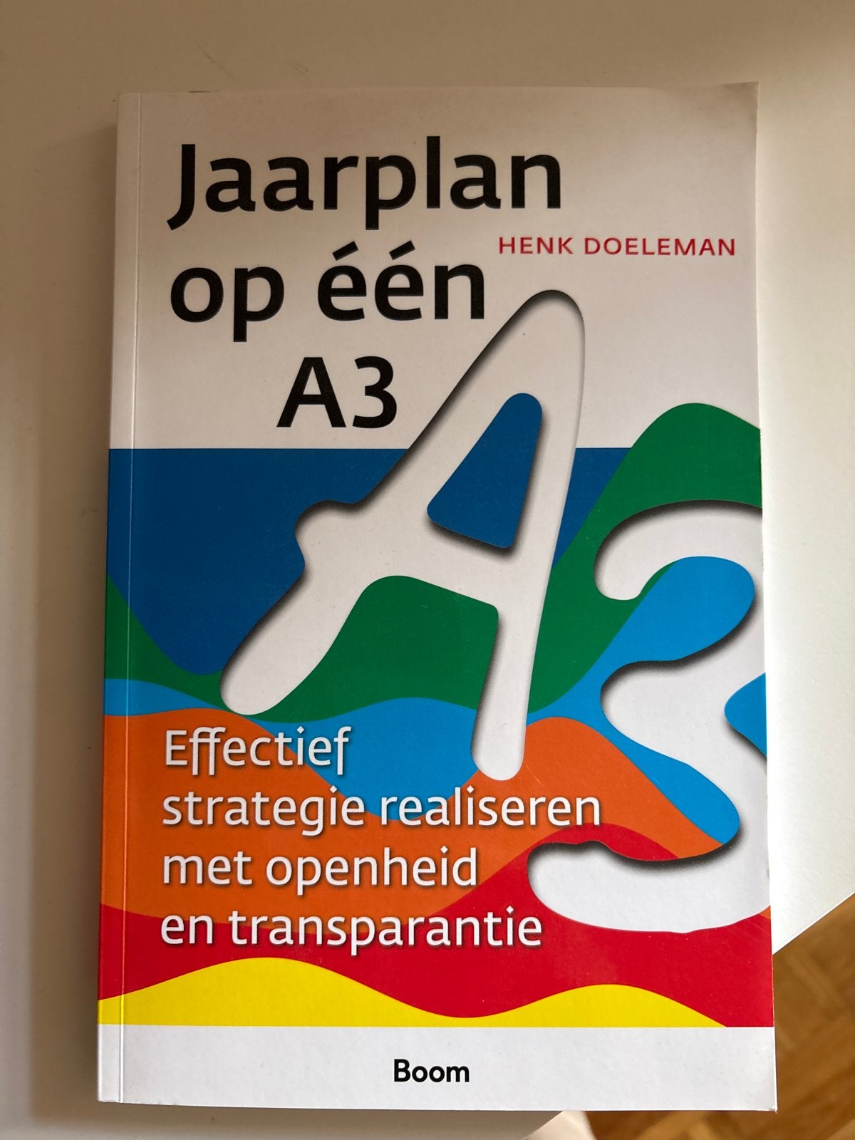 Jaarplan op één A3 - Henk Doeleman, Ophalen of Verzenden, Zo goed als nieuw, Management