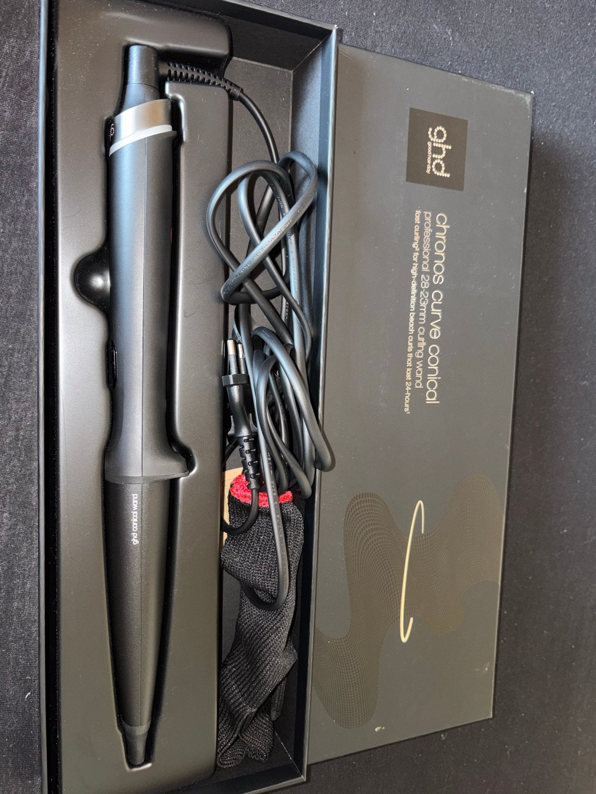 GHD Chronos Curve Conical Krultang, Ophalen, Zo goed als nieuw, Haarverzorging