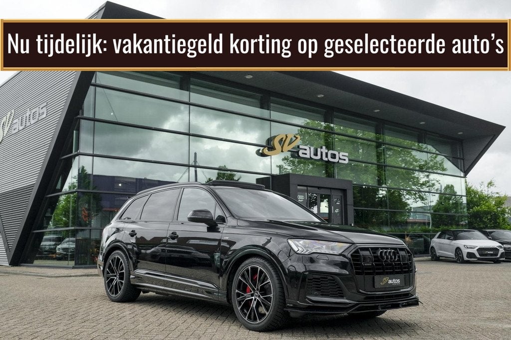 Audi Q7 60 TFSIe 455pk Competition Panoramadak RS-stoelen Tr, Auto's, Audi, Automaat, 14 kWh, Gebruikt, 2995 cc
