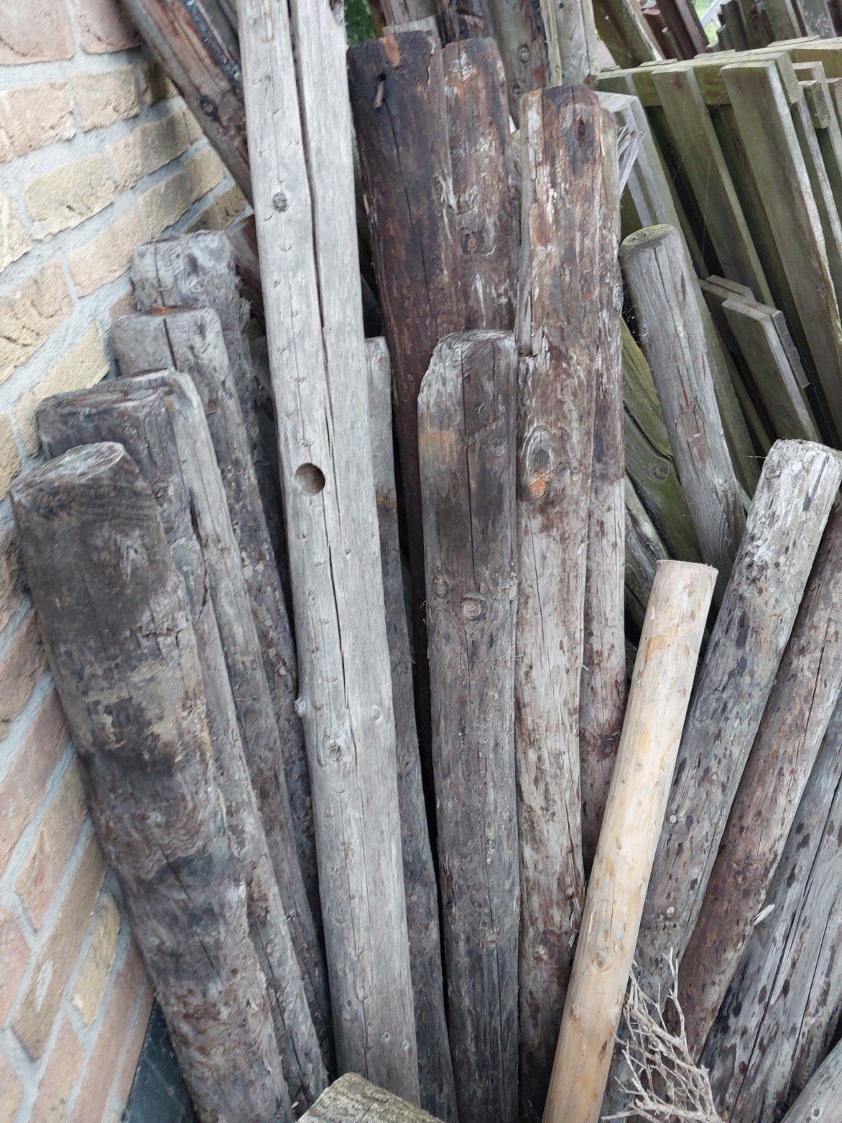 Palen schapenhek, Ophalen, 250 cm of meer, Palen