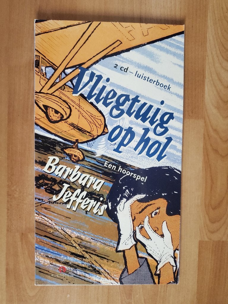 2 cd luisterboek / hoorspel Vliegtuig op hol, Boeken, Luisterboeken, Cd, Ophalen of Verzenden, Barbara Jefferis, Volwassene