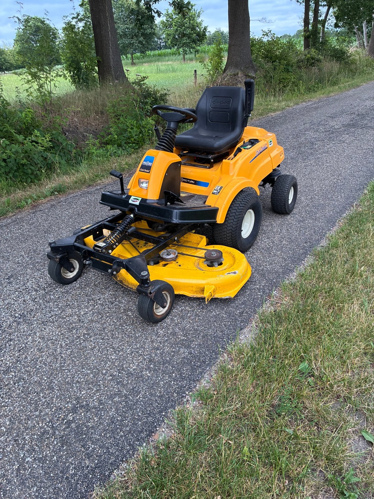 Club Cadet Zitmaaier, Ophalen of Verzenden, Gebruikt, Elektrische starter, 90 tot 120 cm