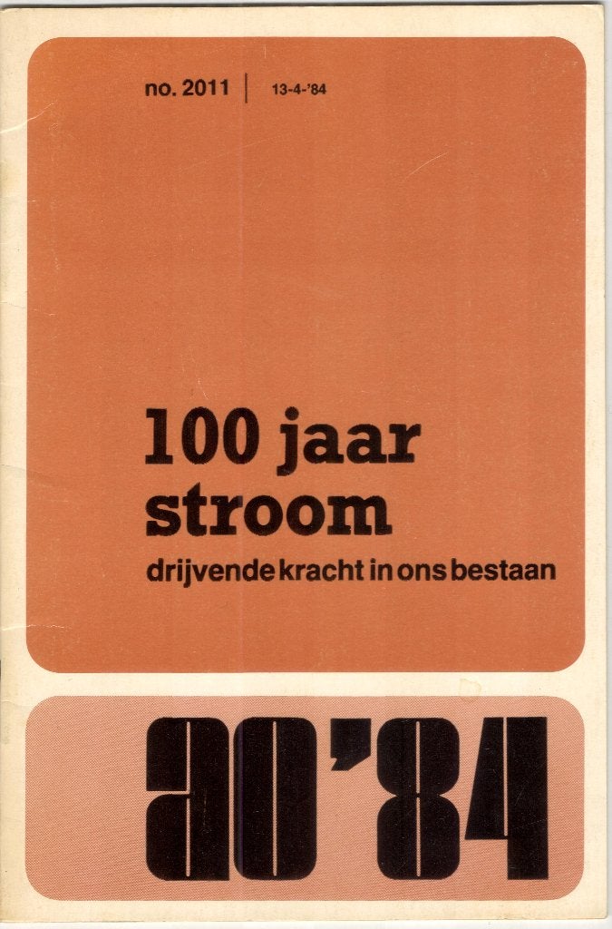 100 jaar stroom - drijvende kracht in ons bestaan, Ophalen of Verzenden, Gelezen, Elektrotechniek