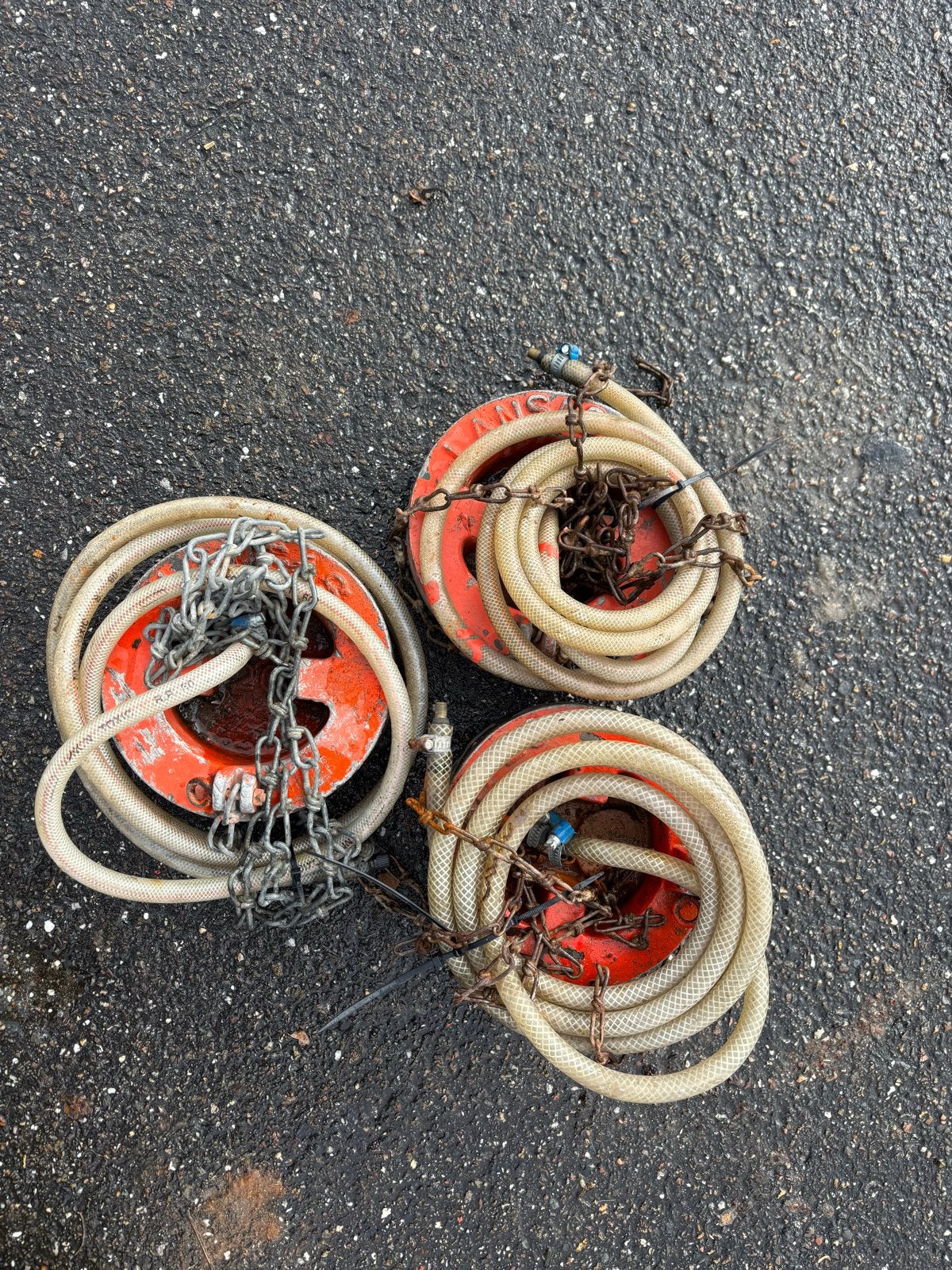 Rioolstoppers / rioolafsluiters diameter 19cm, Ophalen