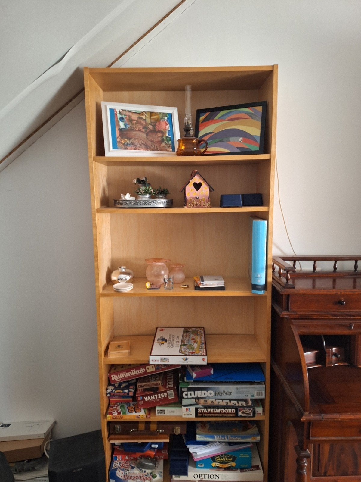 boekenkast, Huis en Inrichting, Kasten | Boekenkasten, Ophalen, 25 tot 50 cm, 50 tot 100 cm, 200 cm of meer