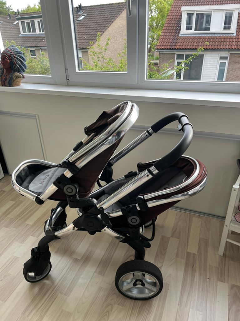 I Candy dubbele kinderwagen, Ophalen, Gebruikt, Overige merken, Duomodel