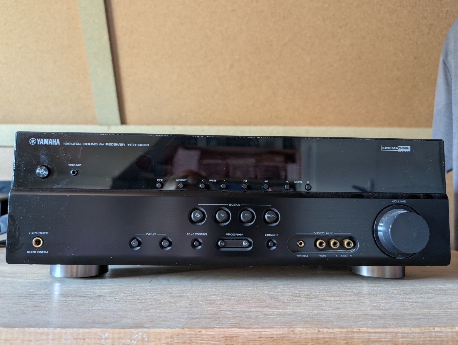 Yamaha HTR-3063 Home Cinema Set met 5.1 Speakers, Ophalen, Gebruikt, 70 watt of meer, 5.1-systeem