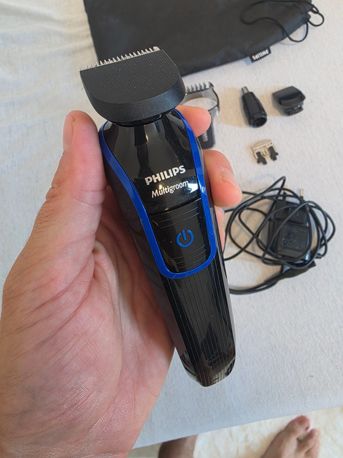 Philips Multigroom Series 3000 - Baardtrimmer en tondeuse, Ophalen, Zo goed als nieuw, Scheren en Epileren