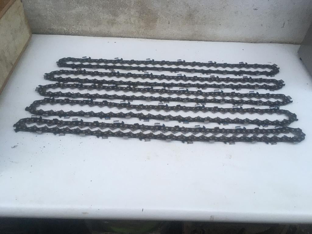 5x zaagketting voor kettingzaag 15 inch dolmar husqvarna etc, Ophalen of Verzenden, Zo goed als nieuw
