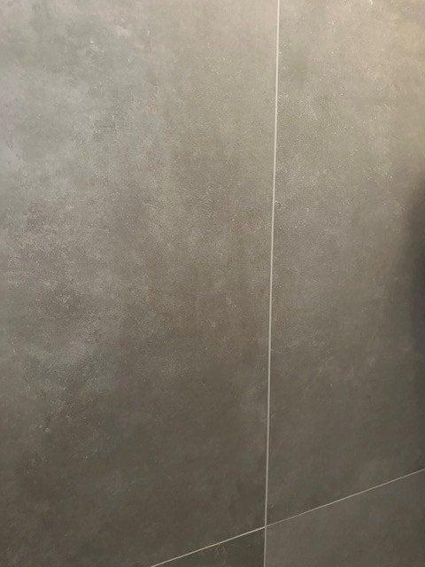 Tegels beton 90x90 en snow white 10x20, Ophalen, 60 cm of meer, Nieuw, 5 tot 10 m²