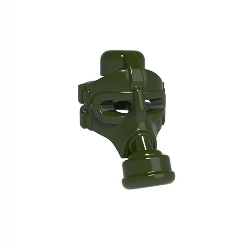 🎁 WW2 Bouwstenen - W35 - 10x gasmasker groen🎁, Ophalen of Verzenden, Nieuw