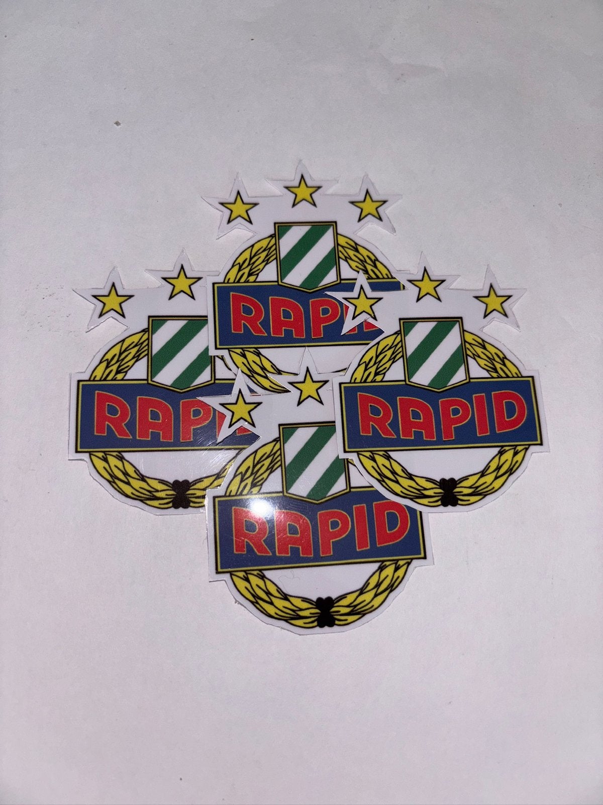 Rapid wien voetbal logo sticker, Ophalen of Verzenden, Nieuw, Buitenlandse clubs, Poster, Plaatje of Sticker