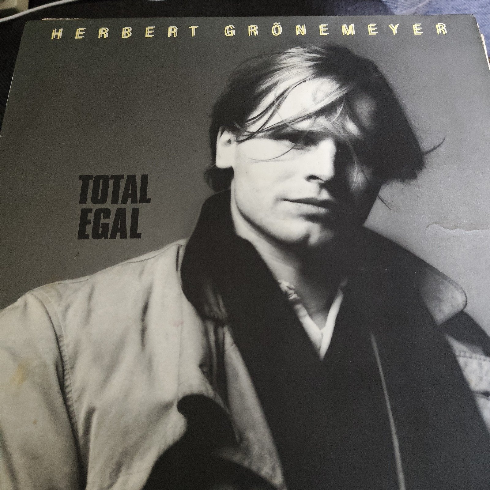Herbert Grönemeyer - Total Egal (LP, 1982), Gebruikt, Originele persing, 1980 - 1989, Ophalen of Verzenden