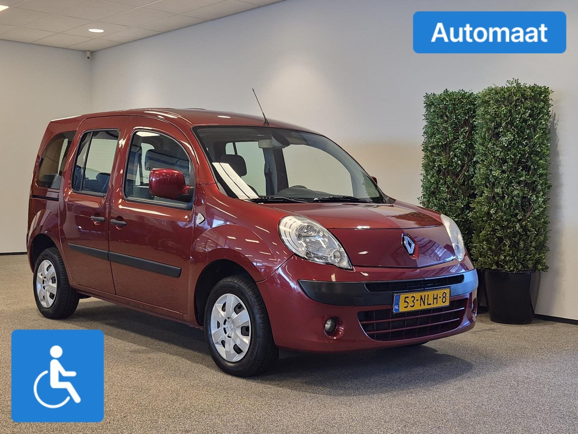 Renault Kangoo Rolstoelauto Automaat 3+1, Auto's, Automaat, 12 maanden, Stof, Gebruikt
