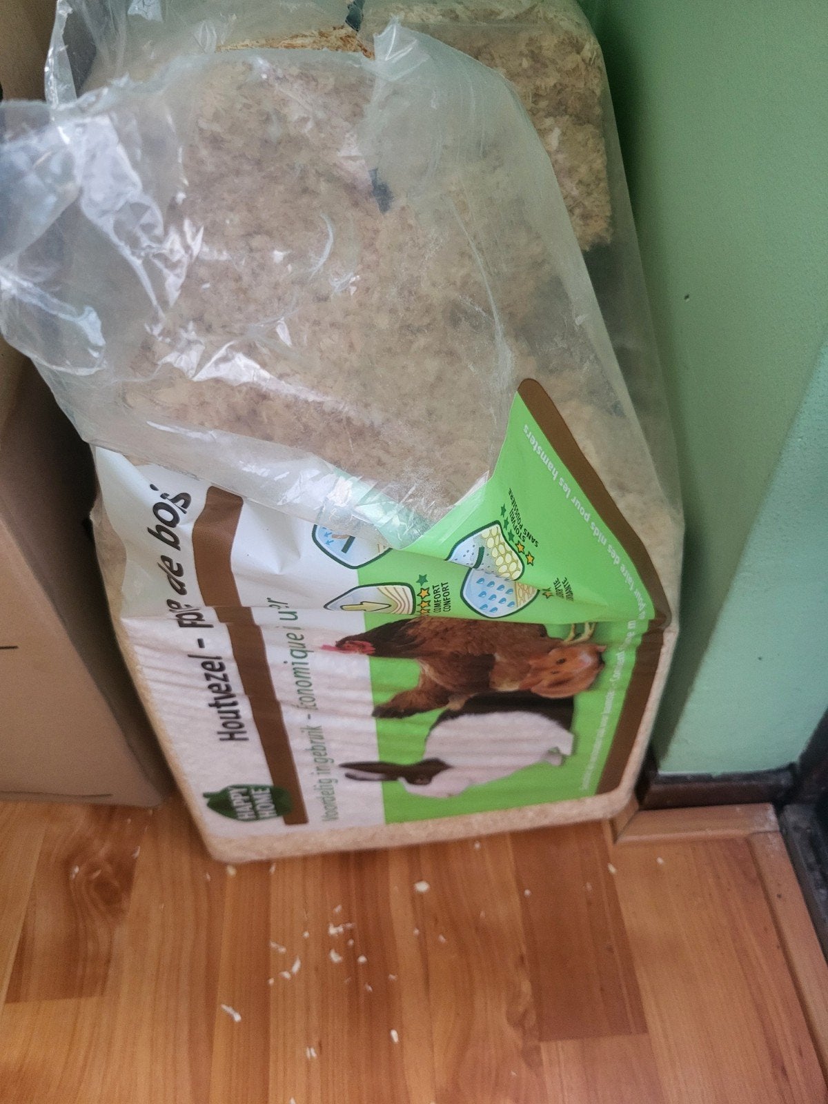houtvezels, Dieren en Toebehoren, Ophalen, Zo goed als nieuw, Verzorging