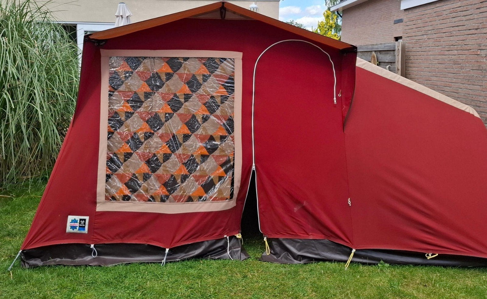 Walker ten cate catton katoenen vintage tent retro, Caravans en Kamperen, Tenten, Ophalen, Gebruikt, Tot en met 4