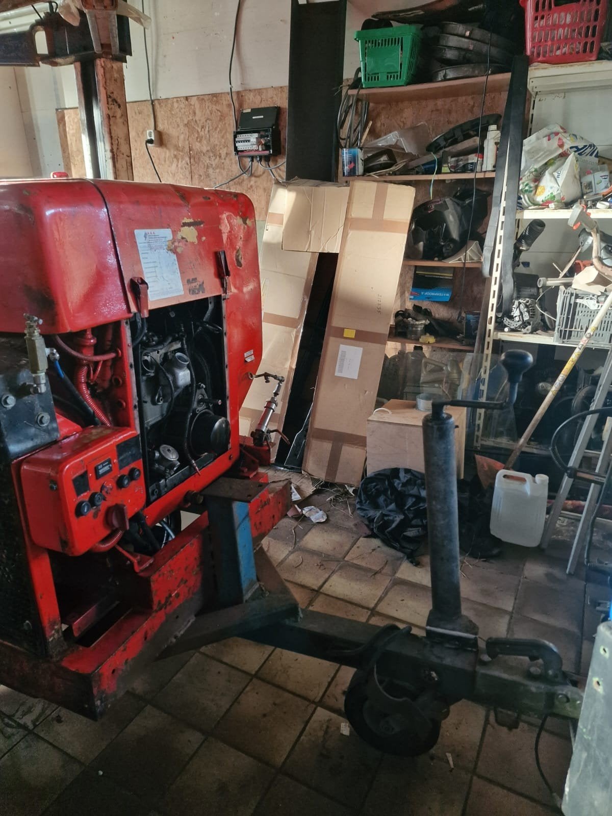 Mobiele diesel compressor met grote tank, 100 liter of meer, Ophalen