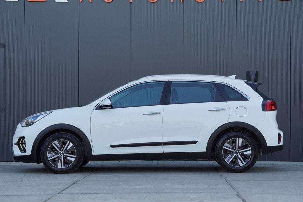 Kia Niro 1.6 GDi Hybrid DynamicLine 2021 Automaat Trekhaak A, Auto's, Kia, Gebruikt, Leder en Stof, Origineel Nederlands, 1390 kg