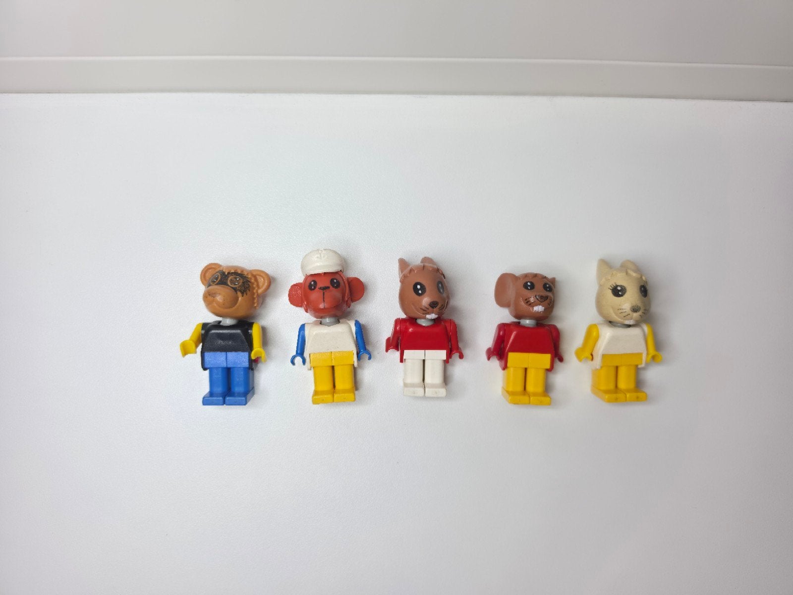5x LEGO Fabuland minifiguren - Vintage collectie, Kinderen en Baby's, Speelgoed | Duplo en Lego, Ophalen of Verzenden, Zo goed als nieuw