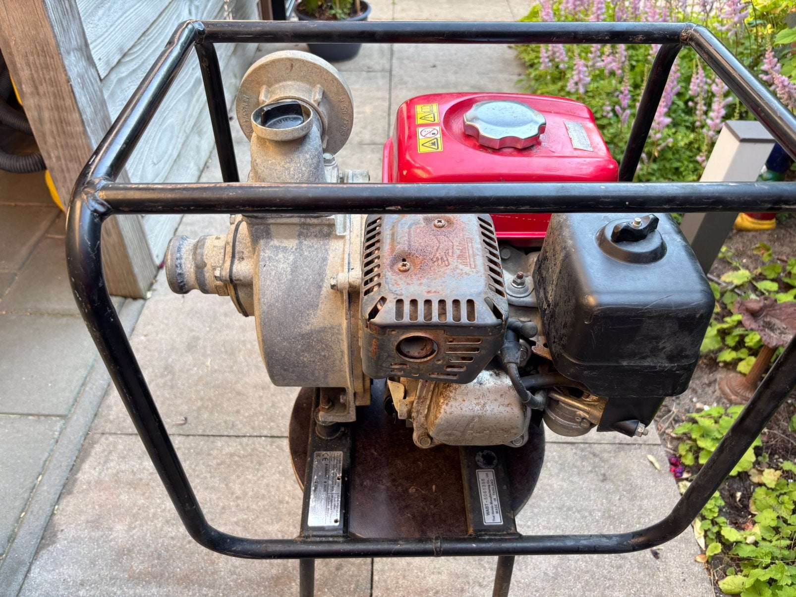 Honda waterpomp 2 inch, Ophalen, Gebruikt, Handmatig, Beregeningspomp