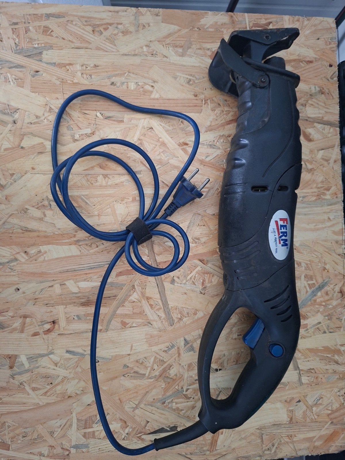 Ferm FRS-600D Reciprozaag - 600W, Gebruikt, 70 mm of meer, 600 tot 1200 watt, Ophalen of Verzenden