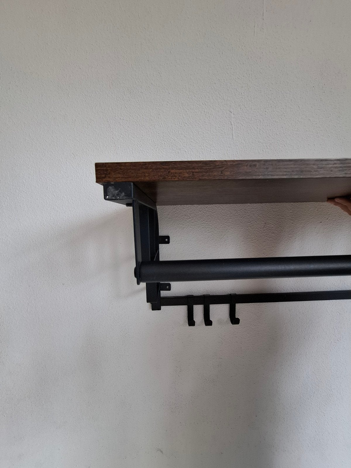 Kapstok 2x, Huis en Inrichting, Woonaccessoires | Kapstokken, Ophalen, Metaal, Wandkapstok, Minder dan 100 cm