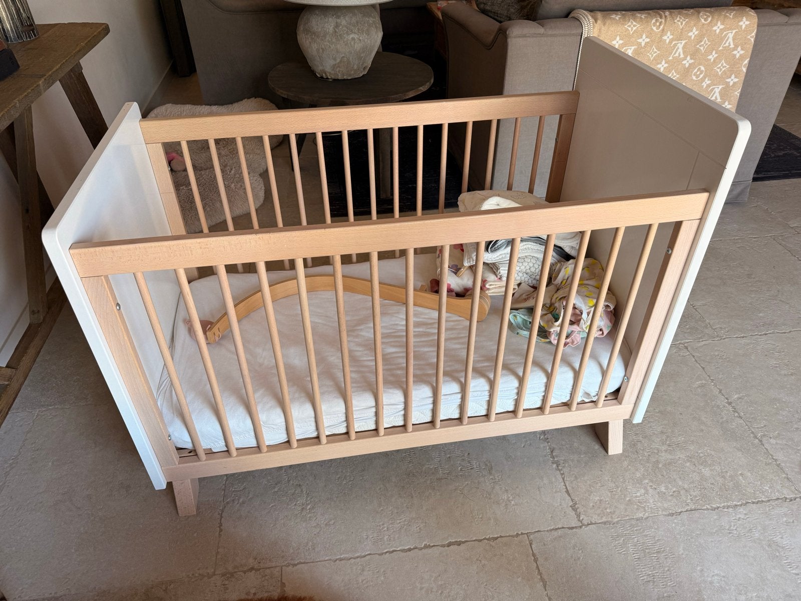 Baby bed, Ophalen, Gebruikt, 50 tot 70 cm, 75 tot 100 cm