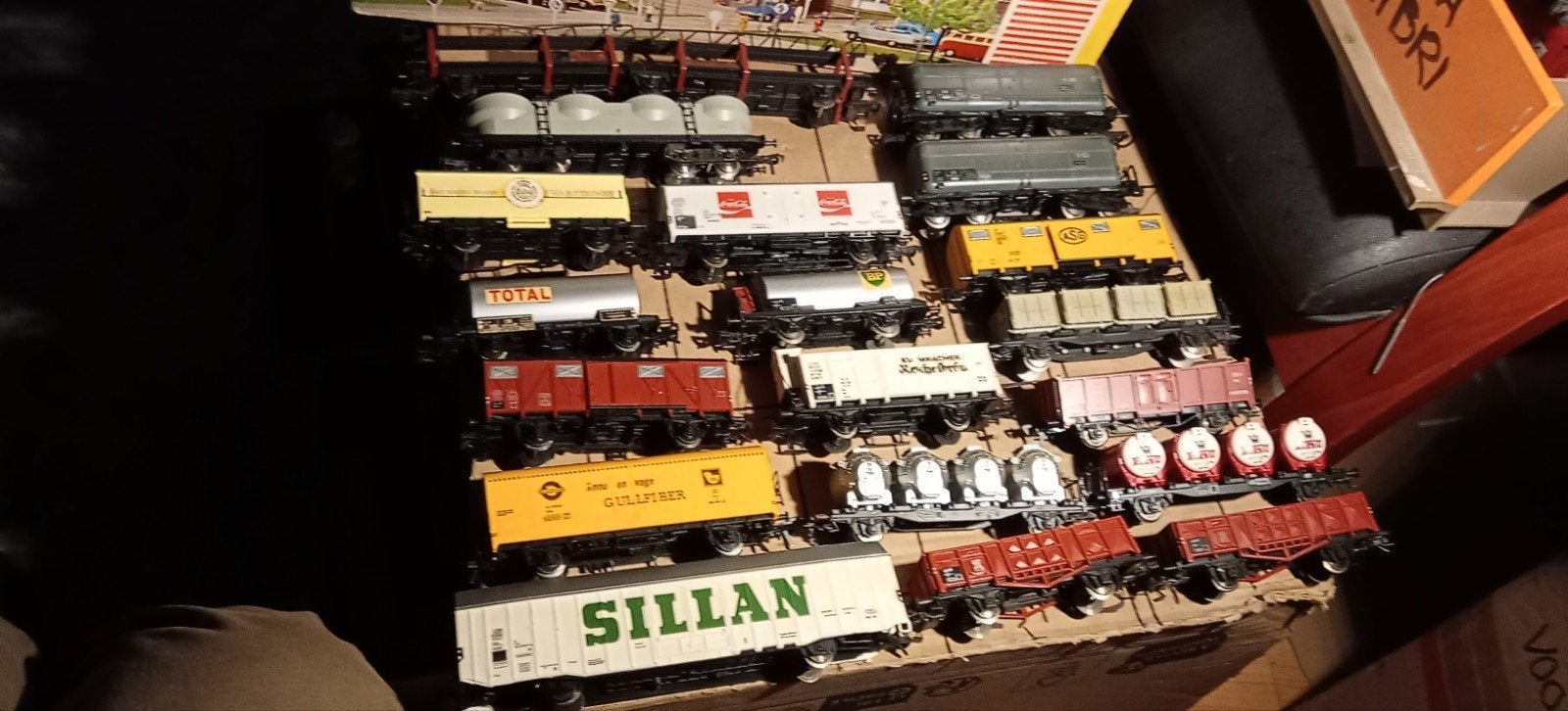 19x Fleischmann wagons jaren 60-70 €63,00, Ophalen