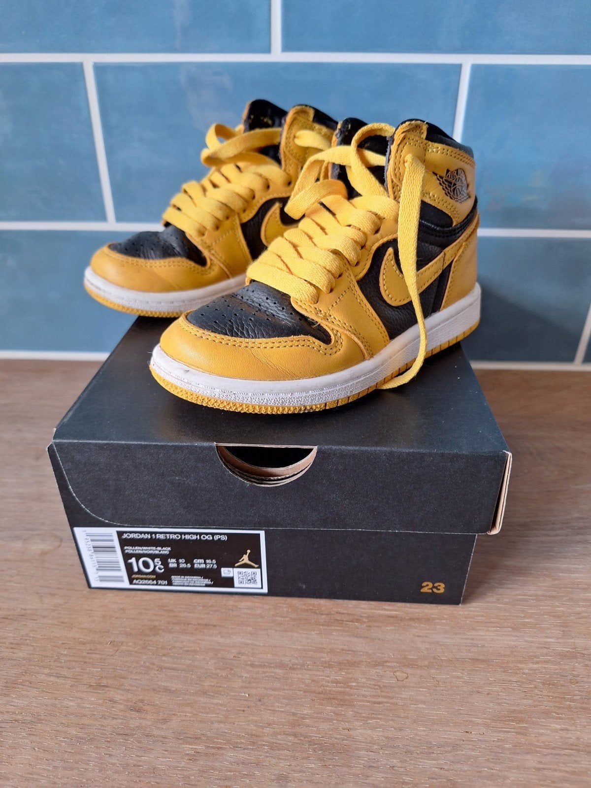 Nike air jordan high 1 Pollen EU27.5, Ophalen of Verzenden, Jongen of Meisje, Schoenen