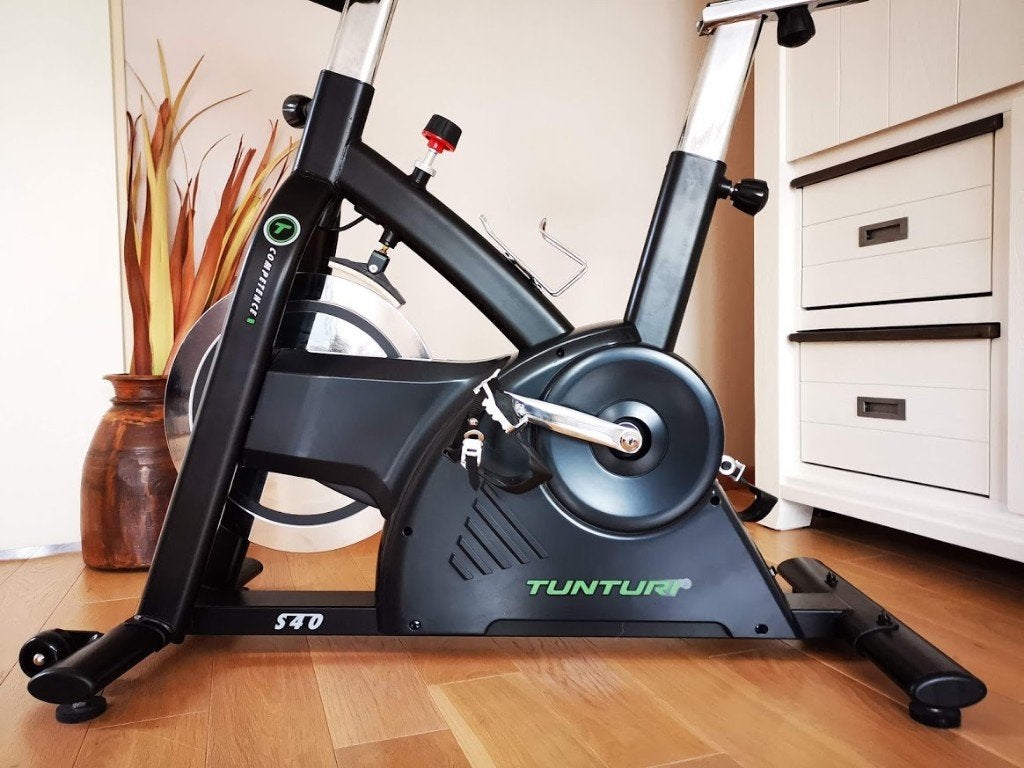Mooie Spinningbike/Spinbike/Hometrainer/Spinningfiets/Bike, Ophalen, Zo goed als nieuw, Benen, Hometrainer