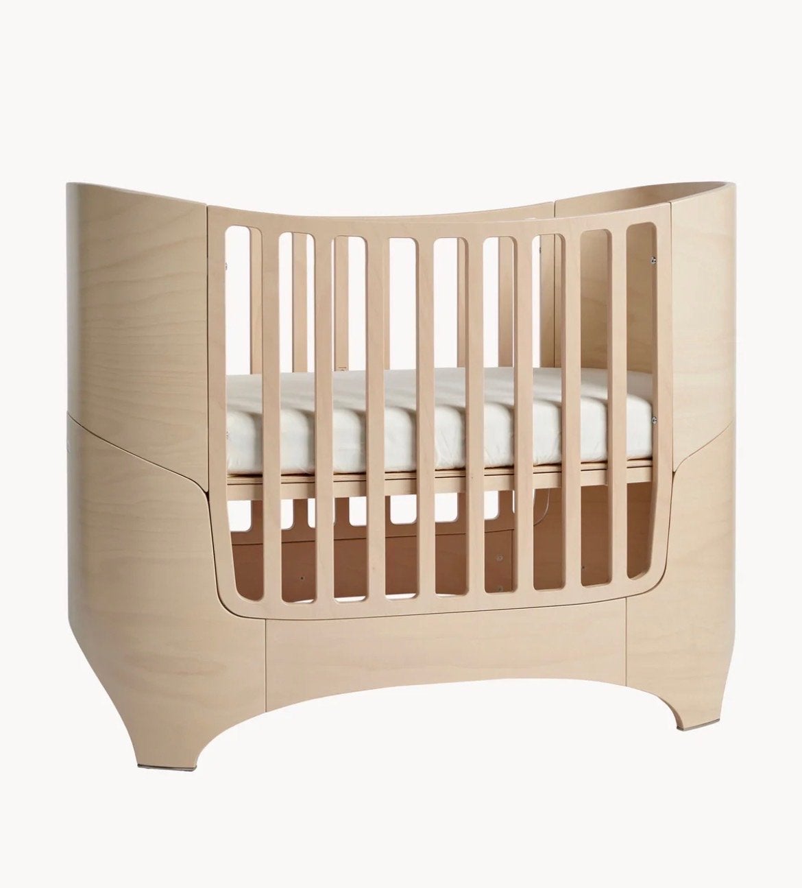 Leander Classic baby- en juniorbed houtkleur, Ophalen, Gebruikt, 70 tot 85 cm, 140 tot 160 cm