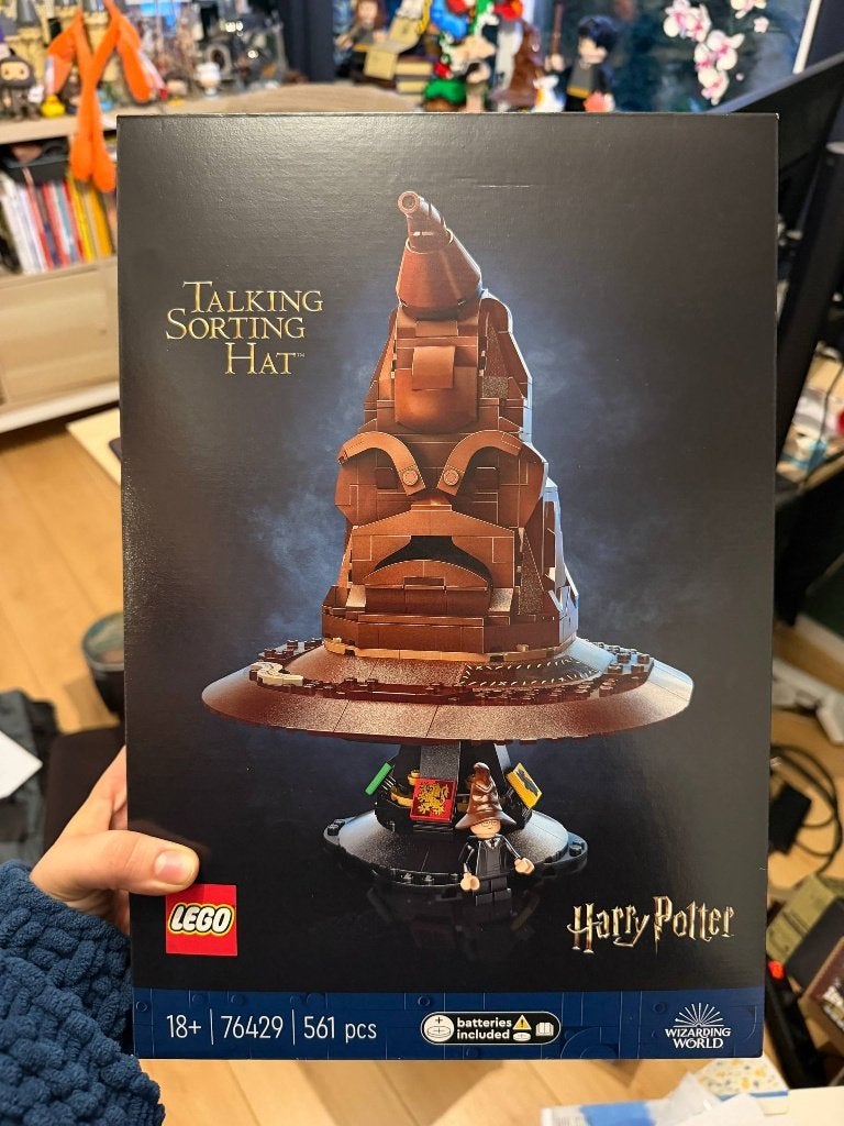76429	Talking Sorting Hat, Lego, Ophalen of Verzenden, Compleet, Complete set